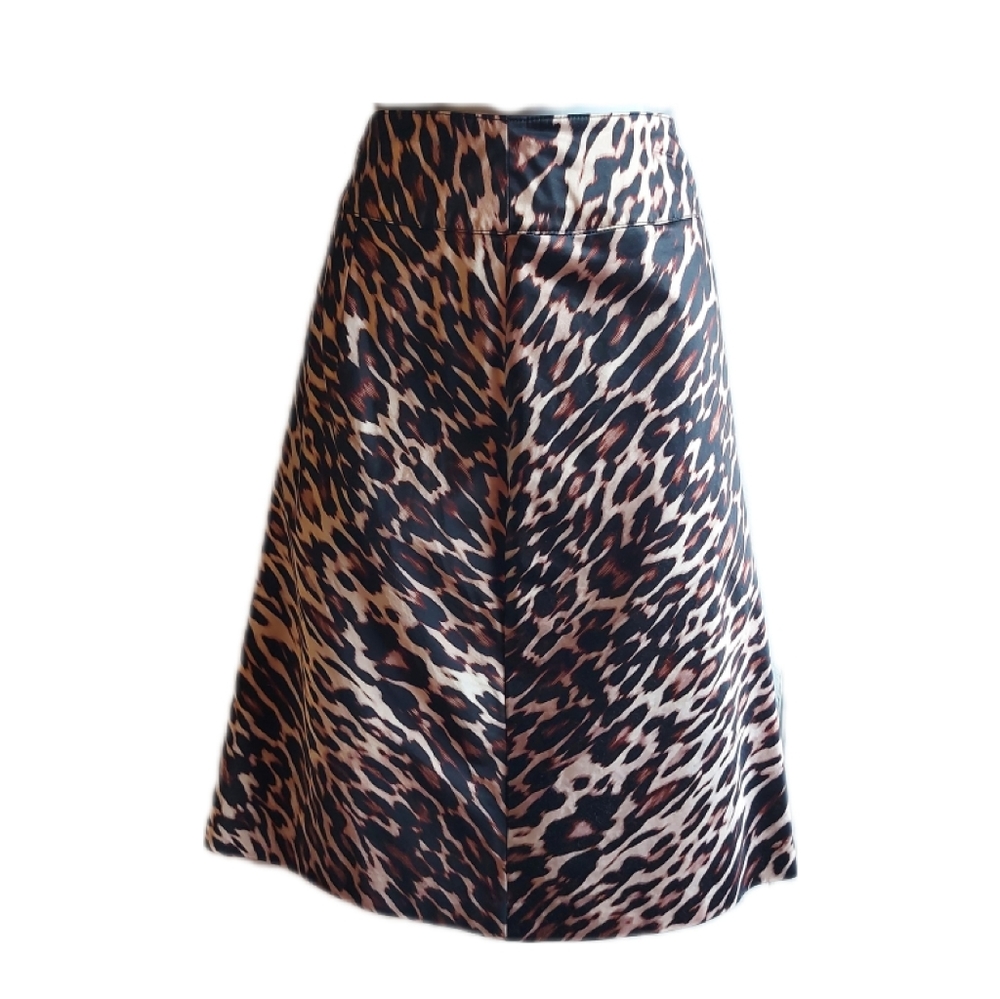 Leopard Print Skirt